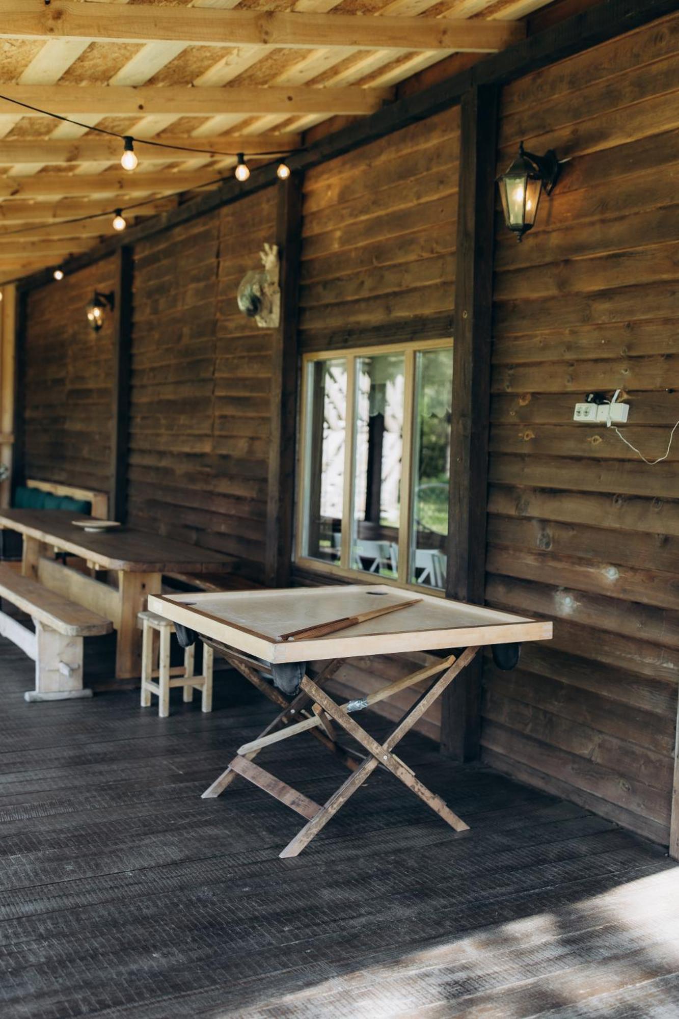 Holiday Home Atmatas Sabile Exterior foto