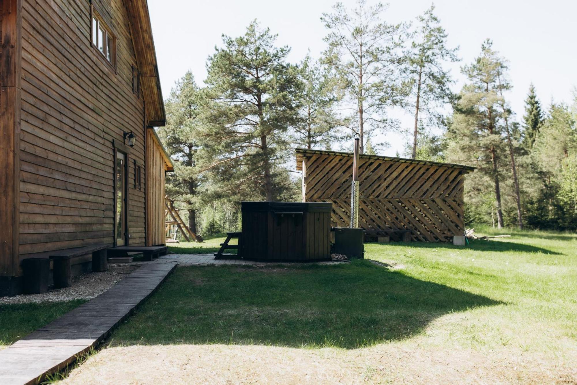 Holiday Home Atmatas Sabile Exterior foto